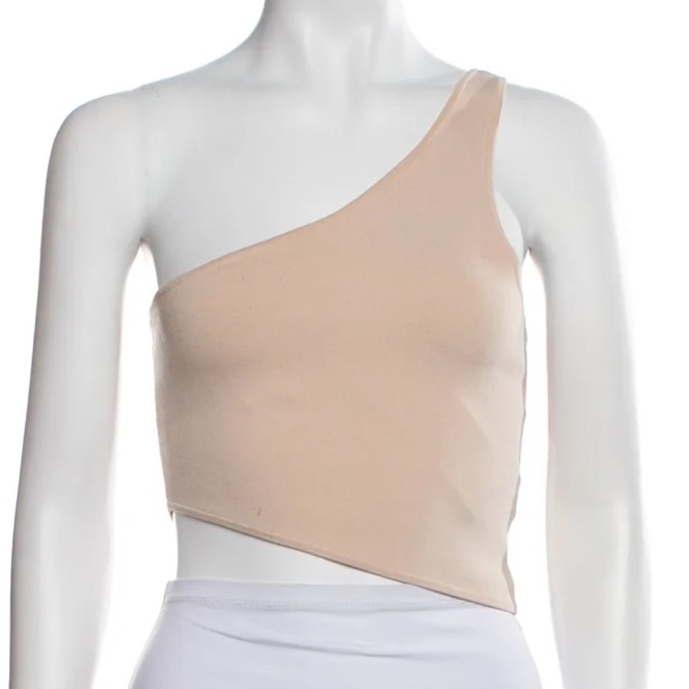 A.L.C. Blush Asymmetrical Tank Top